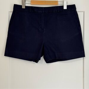 Lacoste Women’s Navy Shorts – Classic Tailored Style
